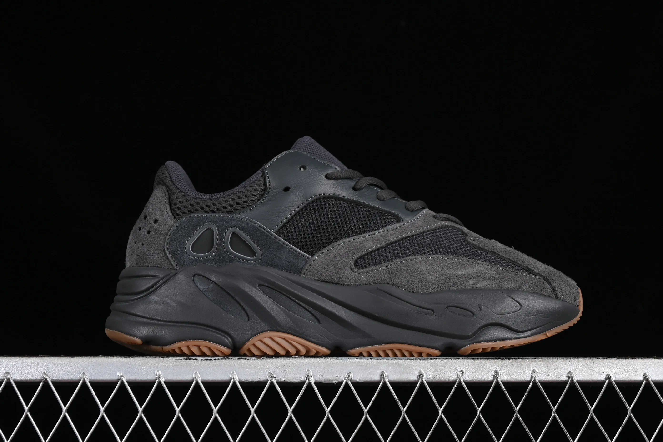 All Categories Ad Yeezy Coconut Series G Version Ad Yeezy Boost 700 V2 "Utility Black" FV5304 Kanye Coconut 700 3M Reflective Running Shoes